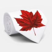 Canada Souvenir Stropdas Fun Canada Flag Stropdass (Opgerold)