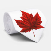 Canada Souvenir Stropdas Fun Canada Flag Stropdass (Opgerold)