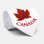 Canada Souvenir Stropdas Fun Canada Maple Leaf Str (Opgerold)
