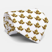 Canada Souvenir Stropdas Fun Gold Canada Maple Lea (Opgerold)