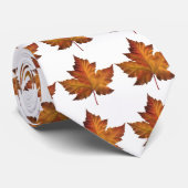 Canada Souvenir Stropdas Fun Gold Canada Maple Lea (Opgerold)