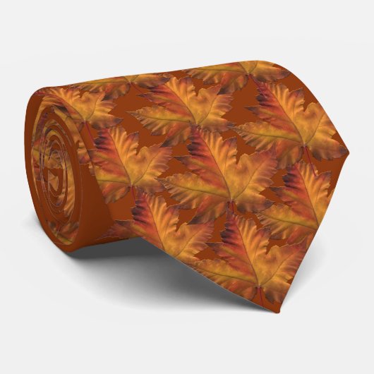 Canada Souvenir Stropdas Fun Gold Canada Maple Lea (Opgerold)