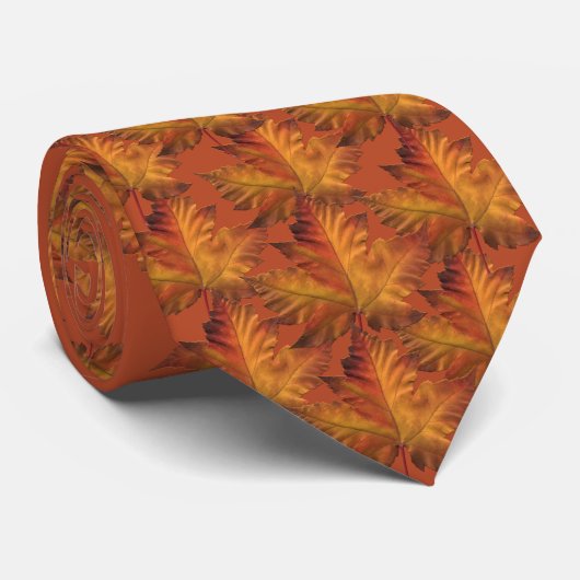 Canada Souvenir Stropdas Fun Gold Canada Maple Lea (Opgerold)