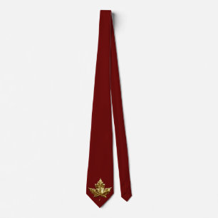 Canada Souvenir Stropdas Gold Medal Canada Vlag St
