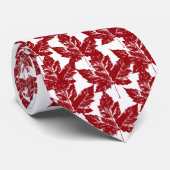 Canada Souvenir Stropdas Red  Maple Leaf Stropdas (Opgerold)