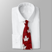 Canada Souvenir Stropdas Red Retro Mapleleaf Canad (Gebonden)