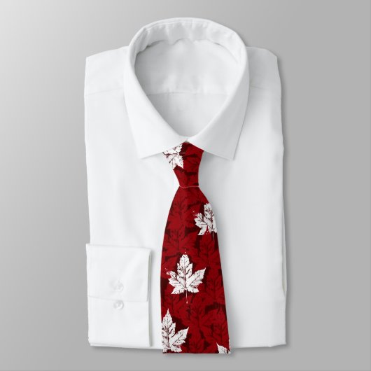 Canada Souvenir Stropdas Red Retro Mapleleaf Canad (Gebonden)