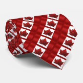 Canada Souvenir Stropdassen Canada Flag Neckties G (Opgerold)