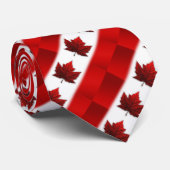 Canada Souvenir Stropdassen Canada Flag Neckties G (Opgerold)