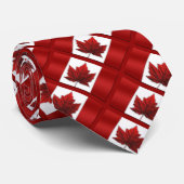 Canada Souvenir Stropdassen Canada Flag Neckties G (Opgerold)