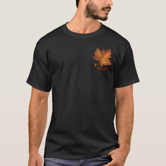 Canada Souvenir T-shirt Canada Maple Leaf Shirt (Voorkant)