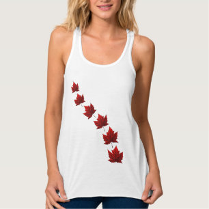 Canada Souvenir Tanktop Canada Maple Leaf Topjes
