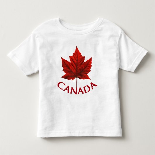 Canada Souvenir Toddler T-shirt Baby Canada T-shir (Voorkant)