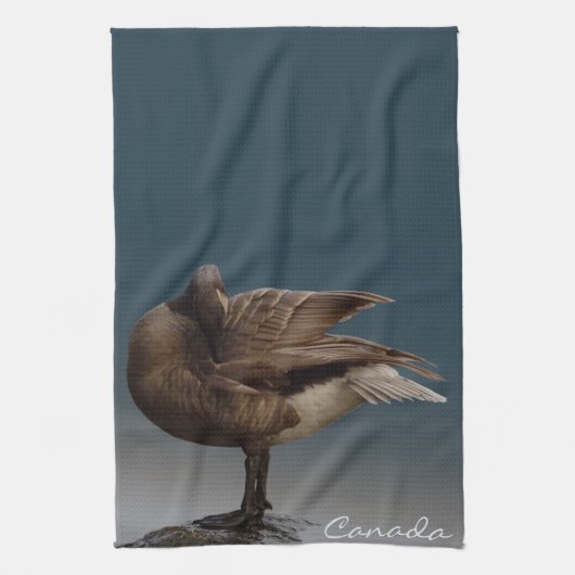 Canada Souvenir Towel Canada Goose Tea Towel Decor Theedoek (Verticaal)