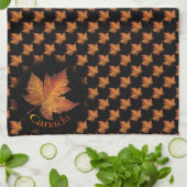 Canada Souvenir Towel Canada Maple Leaf Tea Towel Theedoek (Gevouwen)