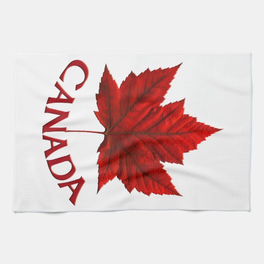 Canada Souvenir Towel Canadian Tea Towel Decor Theedoek (Horizontaal)