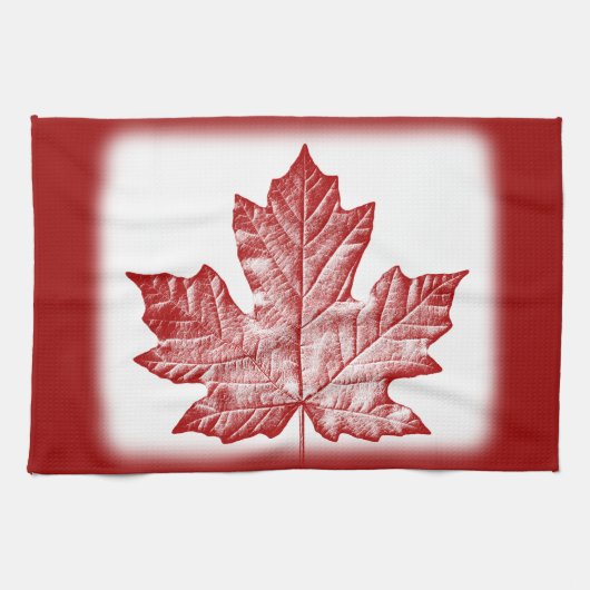 Canada Souvenir Towel Canadian Tea Towel Decor Theedoek (Horizontaal)