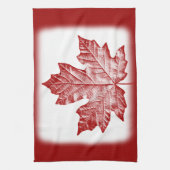 Canada Souvenir Towel Canadian Tea Towel Decor Theedoek (Verticaal)