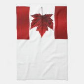 Canada Souvenir Towel Canadian Tea Towel Decor Theedoek (Verticaal)