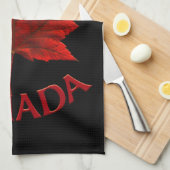 Canada Souvenir Towel Canadian Tea Towel Decor Theedoek (Quarter Fold)