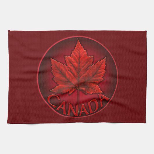 Canada Souvenir Towel Canadian Tea Towel Decor Theedoek (Horizontaal)