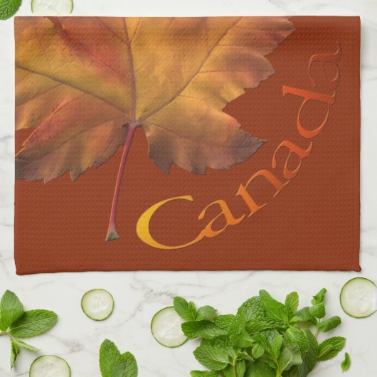 Canada Souvenir Towel Cool Canada Tea Towel Gift Theedoek (Gevouwen)