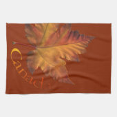 Canada Souvenir Towel Cool Canada Tea Towel Gift Theedoek (Horizontaal)