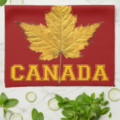 Canada Souvenir Towel Varsity Canada Tea Towel Theedoek (Gevouwen)