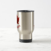 Canada Souvenir Travel Mug Maple Leaf Mok (Center)