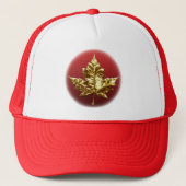Canada Souvenir Trucker Pet Maple Leaf Canada Pett (Voorkant)