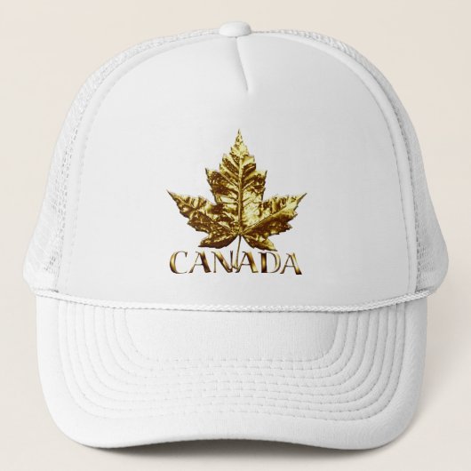 Canada Souvenir Trucker Pet Maple Leaf Canada Pett (Voorkant)