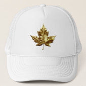 Canada Souvenir Trucker Pet Maple Leaf Canada Pett (Voorkant)