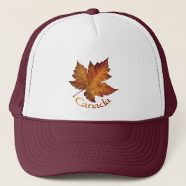 Canada Souvenir Trucker Pet Maple Leaf Canada Pett