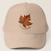 Canada Souvenir Trucker Pet Maple Leaf Canada Pett (Voorkant)