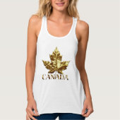 Canada Souvenirs Gifts Canada Maple Leaf Souvenir Tanktop (Voorkant)