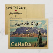 Canada sparen de  Briefkaarten van de Datum (Voorkant / Achterkant)