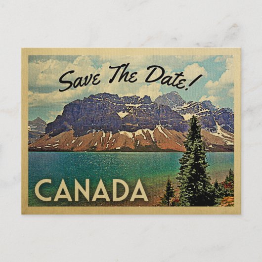 Canada sparen de  Briefkaarten van de Datum (Voorkant)
