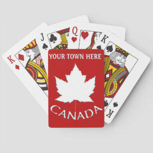 Canada-speelkaarten Canada Custom Souvenir-kaarten Pokerkaarten