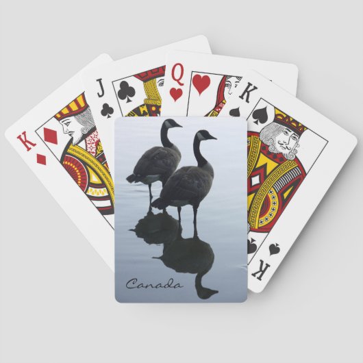 Canada-speelkaarten Canada Custom Souvenir-kaarten Pokerkaarten (Achterkant)