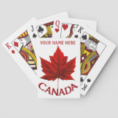 Canada-speelkaarten Canada Custom Souvenir-kaarten Pokerkaarten (Achterkant)