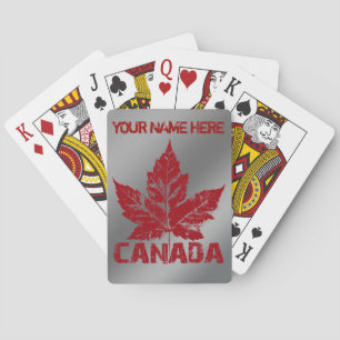 Canada-speelkaarten Canada Custom Souvenir-kaarten Pokerkaarten