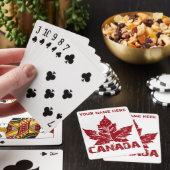 Canada-speelkaarten Canada Custom Souvenir-kaarten Pokerkaarten (Insitu)