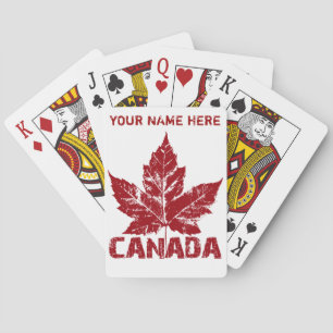 Canada-speelkaarten Canada Custom Souvenir-kaarten Pokerkaarten
