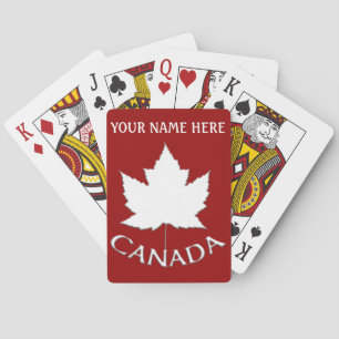 Canada-speelkaarten Canada Custom Souvenir-kaarten Speelkaarten