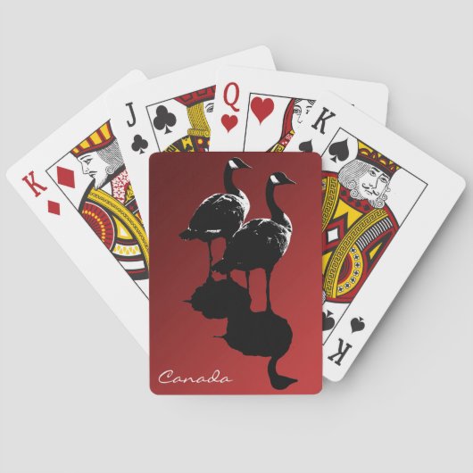 Canada-speelkaarten Canada Custom Souvenir-kaarten Speelkaarten (Achterkant)