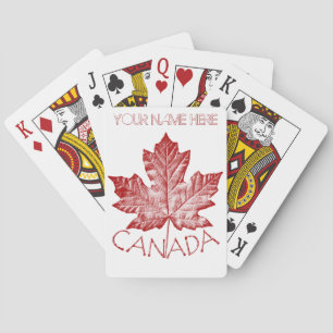 Canada-speelkaarten Canada Custom Souvenir-kaarten Speelkaarten