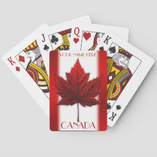 Canada-speelkaarten (Canada Flag Souvenir Cards) Pokerkaarten