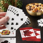 Canada-speelkaarten (Canada Flag Souvenir Cards) Pokerkaarten (Insitu)