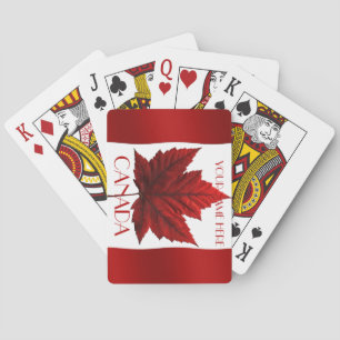 Canada-speelkaarten (Canada Flag Souvenir Cards) Pokerkaarten