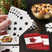 Canada-speelkaarten (Canada Flag Souvenir Cards) Pokerkaarten (Insitu)